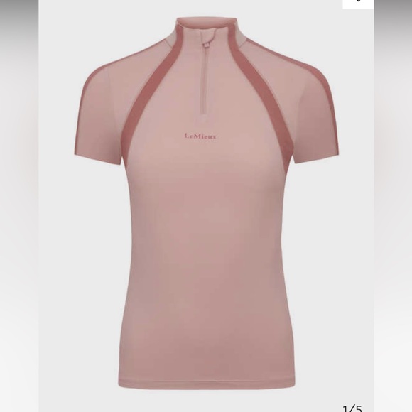 LeMieux Women's Blush Short Sleeve Jersey - Picture 1 of 12